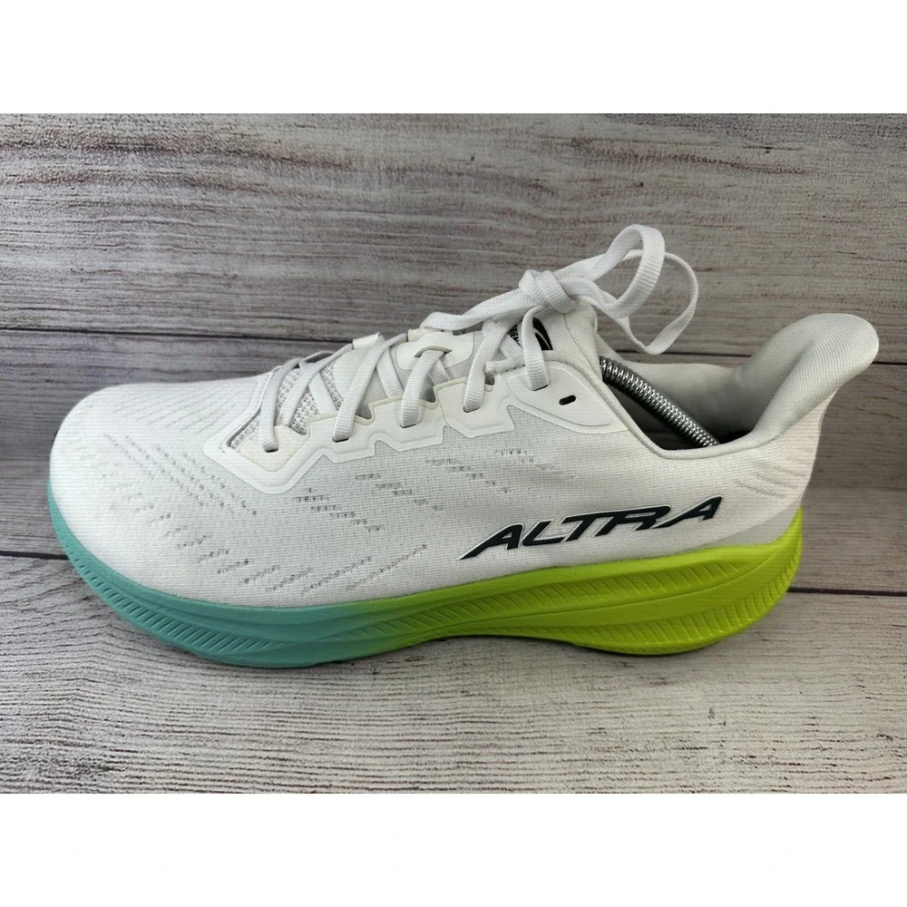 Altra Men's Experience Flow 2 White Lime Road Running Shoes Size 12 AL0A85RE102